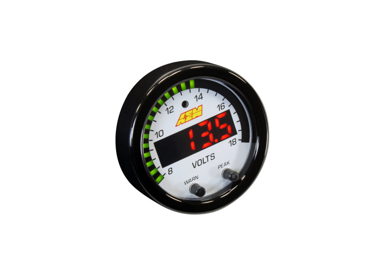 AEM X-Series 8-18V Volt Gauge AEM Gauges