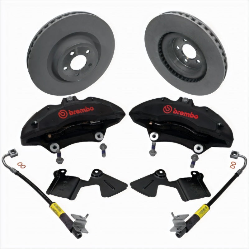 Ford Racing 2015-2016 Mustang Performance Pack 6 Piston Front Brake Upgrade Kit Ford Racing Big Brake Kits