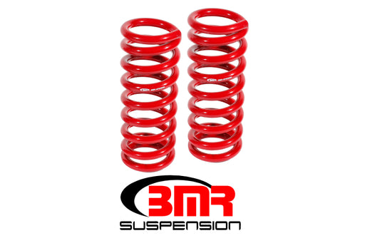 BMR 67-69 1st Gen F-Body Big Block Front Lowering Springs - Red BMR Suspension Lowering Springs
