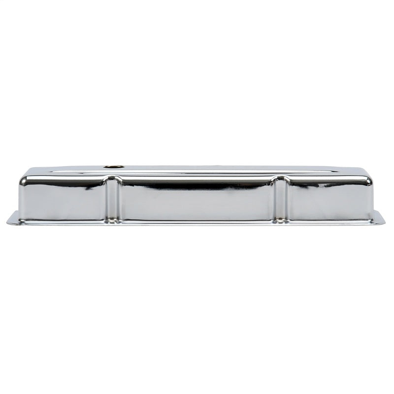 Edelbrock Valve Cover Signature Series Chevrolet 1959-1986 262-400 CI V8 Low Chrome Edelbrock Valve Covers