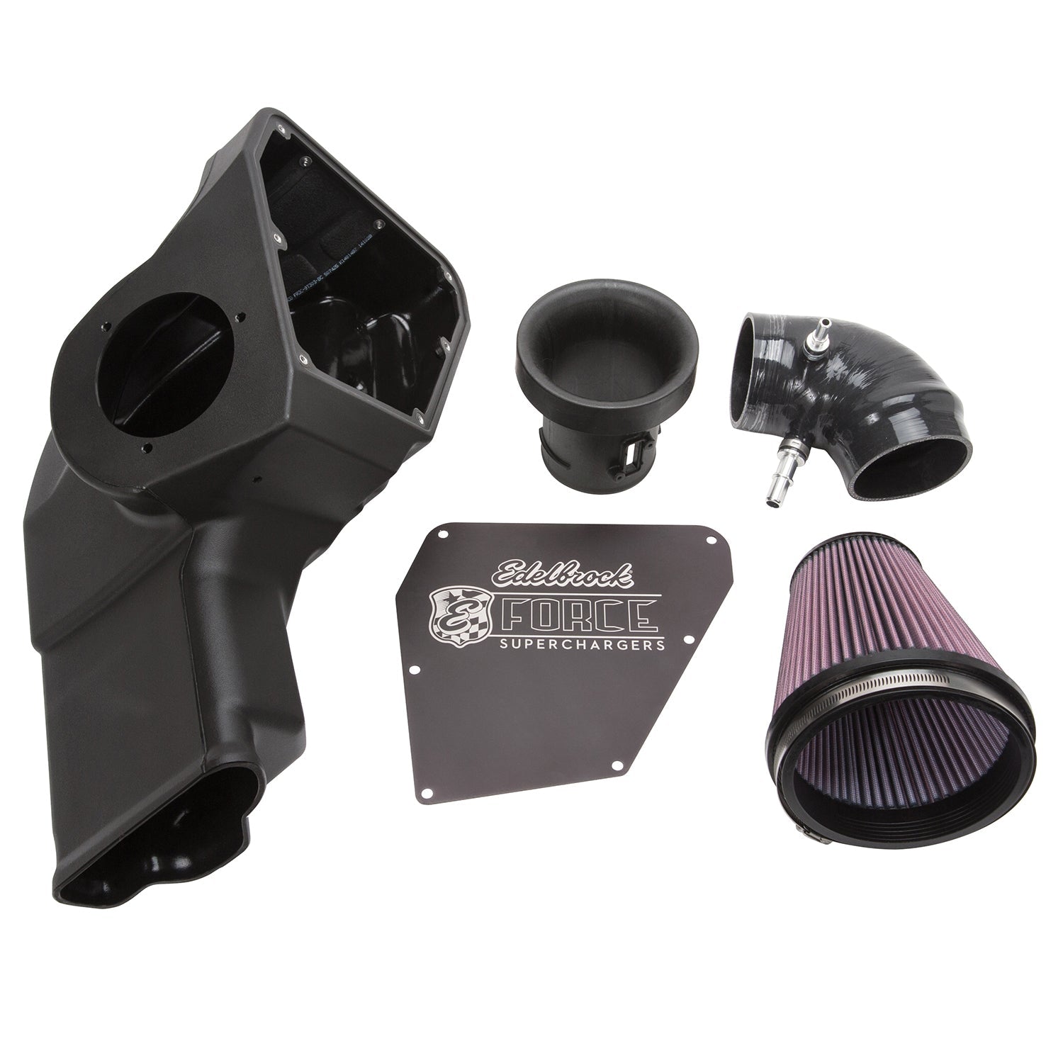 Edelbrock Competition Air Intake #15868 For 15-17 Mustang GT Supercharger Kits