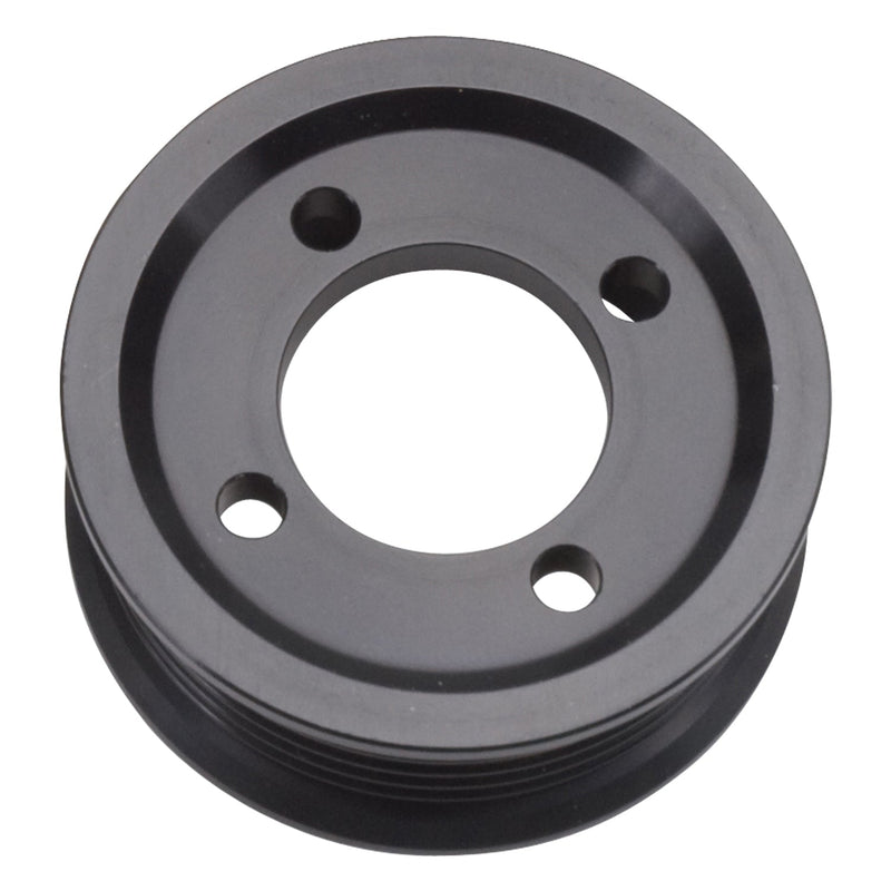 Edelbrock Competition Supercharger Pulley #15823 2.75 in. 6-Rib, Black Anodized