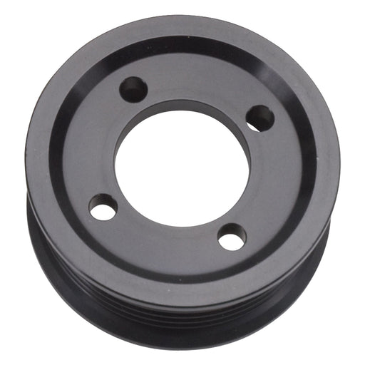 Edelbrock Competition Supercharger Pulley #15823 2.75 in. 6-Rib, Black Anodized