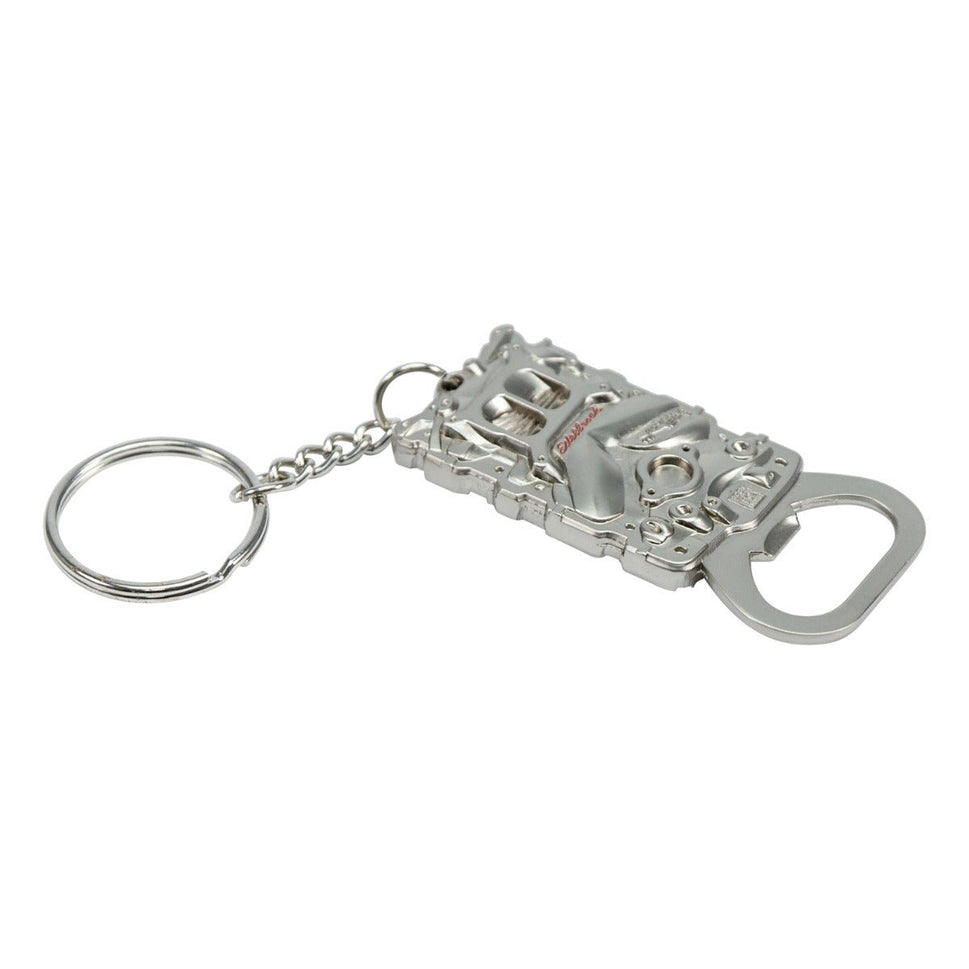 Edelbrock Manifold Opener Keychain