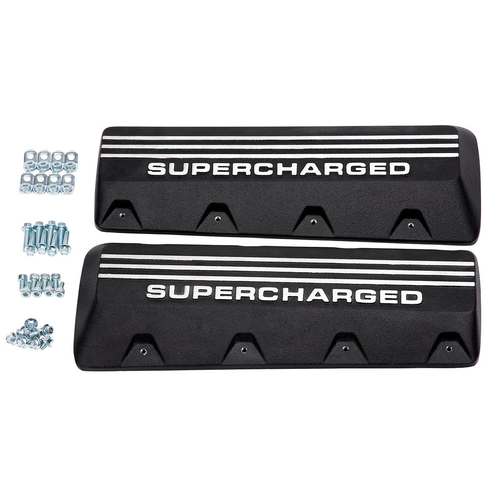 Edelbrock Supercharger Coil Covers #41139, 15-19 Chrysler HEMI W/DP-3C SC System
