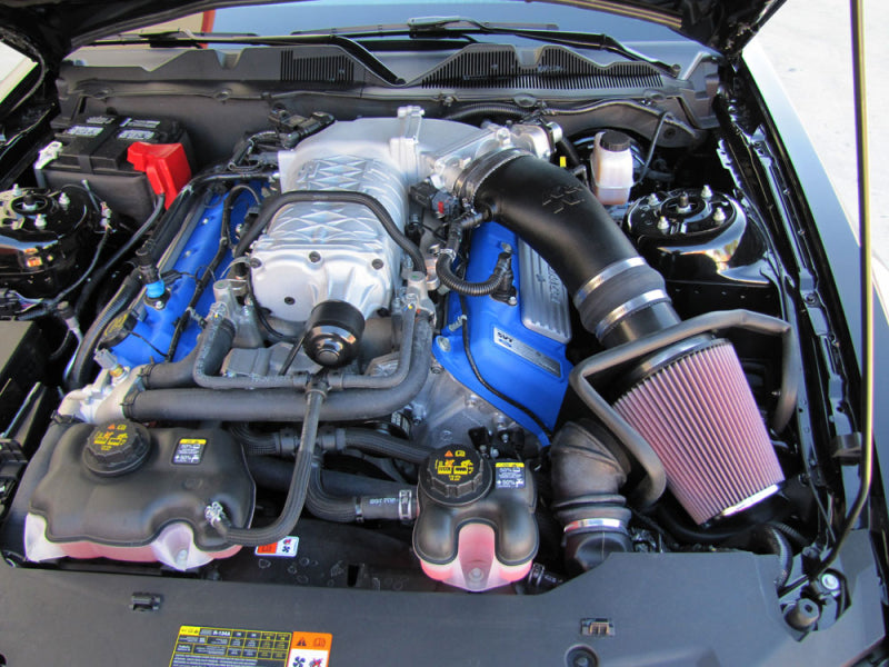 K&N 10-14 Ford Mustang Shelby GT 5.4L V8 Performance Intake Kit K&N Engineering Cold Air Intakes