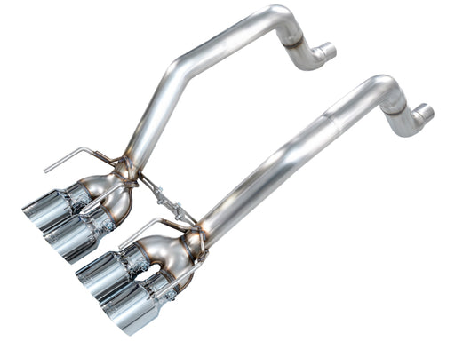 AWE Tuning 05-07 C6 Chevrolet Corvette 6.0L Track Edition Axle-Back Exhaust w/ Chrome Silver Tips AWE Tuning Axle Back