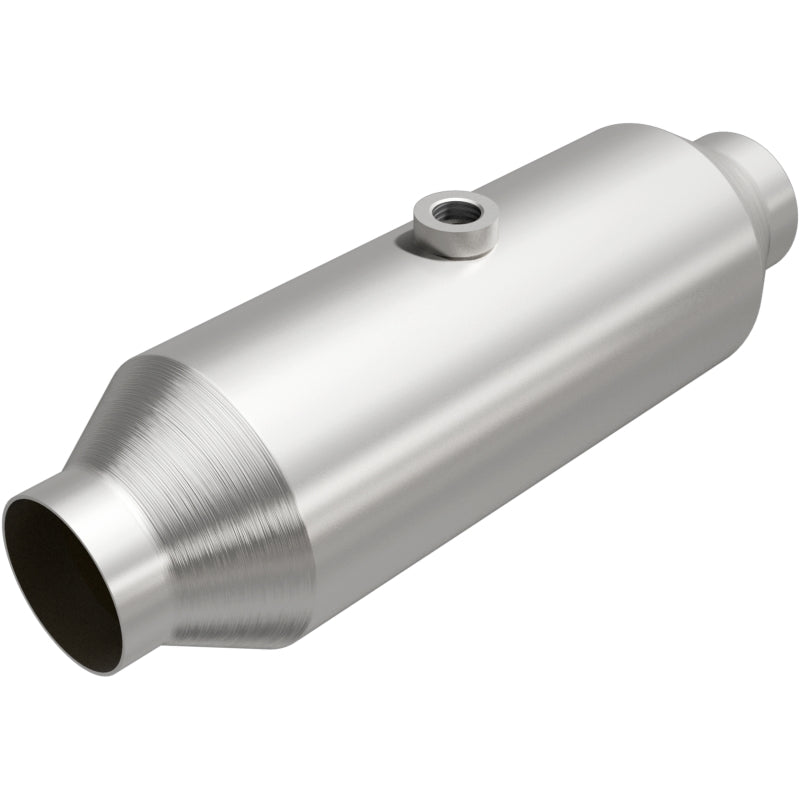 MagnaFlow 2.25 1/O2 CA 4in. Spun Universal Converter Magnaflow Catalytic Converter Universal