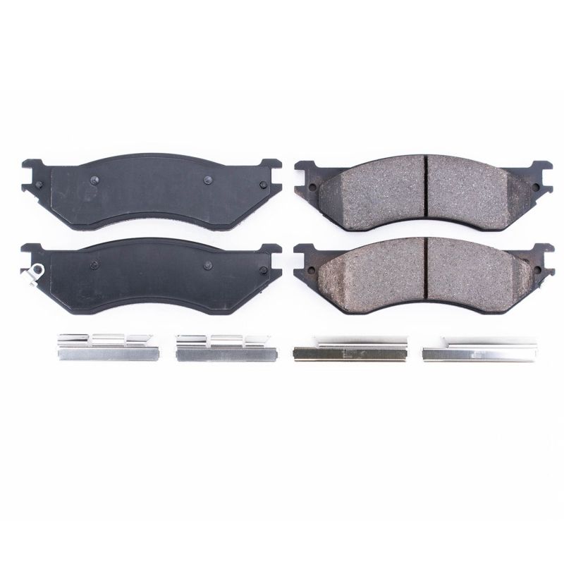 Power Stop 97-02 Ford Expedition Front or Rear Z17 Evolution Ceramic Brake Pads w/Hardware PowerStop Brake Pads - OE