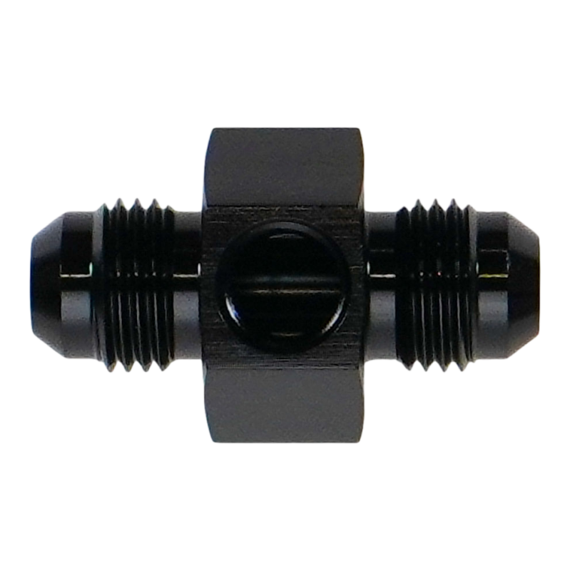 DeatschWerks 6AN Male Flare Gauge Adapter with 1/8in NPT Gauge Port DeatschWerks Fittings