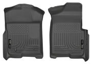 Husky Liners 09-12 Ford F-150 Regular/Super/Super Crew Cab WeatherBeater Black Floor Liners Husky Liners Floor Mats - Rubber