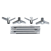 Edelbrock 2Pc Wing Bolts- 3 3/4-Inch Edelbrock Hardware Kits - Other