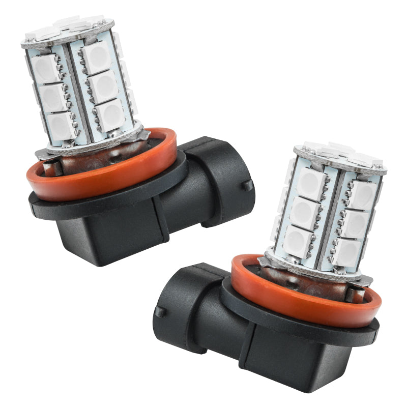 Oracle H11 18 LED Bulbs (Pair) - Amber ORACLE Lighting Bulbs