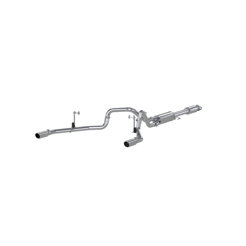 MBRP 2015 Ford F-150 5.0L 3in Cat Back Dual Split Rear Exit AL Exhaust System MBRP Catback