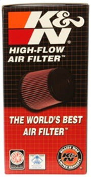 K&N Universal Rubber Filter Round Tprd 3.313in Flange ID x 4.75in Base OD x 3.5in Top OD x 6.5in H K&N Engineering Air Filters - Universal Fit