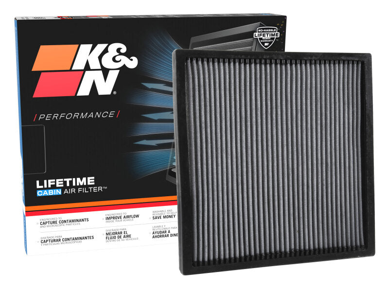K&N 2010-2015 Chevrolet Camaro 3.6L V6 / 2010-2015 Chevrolet Camaro SS 6.2L V8 Cabin Air Filter K&N Engineering Cabin Air Filters
