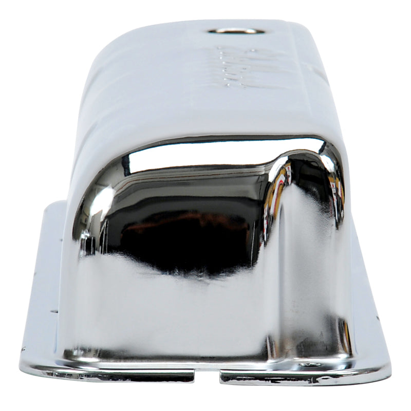 Edelbrock Valve Cover Signature Series Ford 1958-1976 FE V8 Chrome Edelbrock Valve Covers