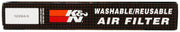 K&N Custom Oval Air Filter 7.75in OW X 14.625in OL x 2in H K&N Engineering Air Filters - Drop In