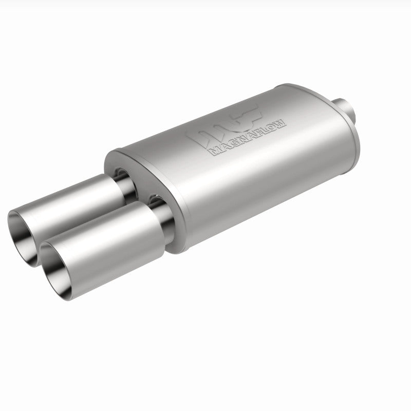 MagnaFlow Muffler W/Tip Mag SS 14X5X8 2.25/3. Magnaflow Muffler