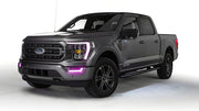 Oracle 21-22 Ford F-150 ColorSHIFT RGB+W Fog Light DRL Upgrade Kit w/ No Controller ORACLE Lighting Headlights