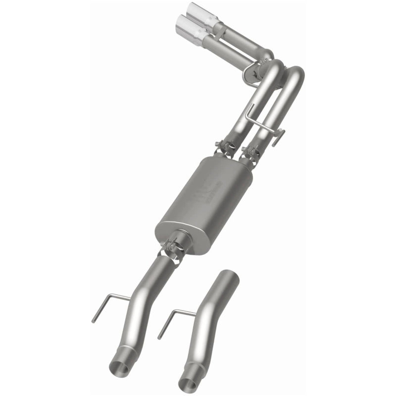 Magnaflow 15-21 Ford F-150 Street Series Cat-Back Performance Exhaust System- SS Polished Rear Exit Magnaflow Catback