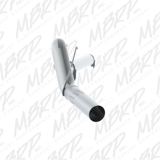 MBRP F-250/350/450 6.4 L 5in Filter Back Single Side Exit No Muffler AL MBRP DPF Back