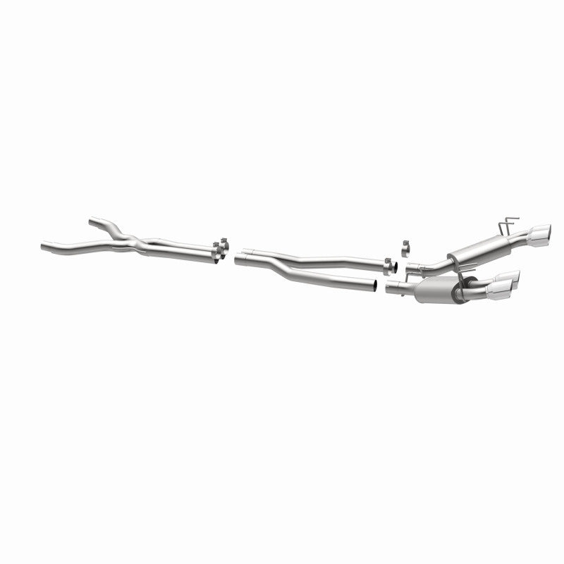 MagnaFlow 13 Chevy Camaro V8 6.2L S/C Quad Split Rear Exit Cat Back Perf Exhaust Magnaflow Catback