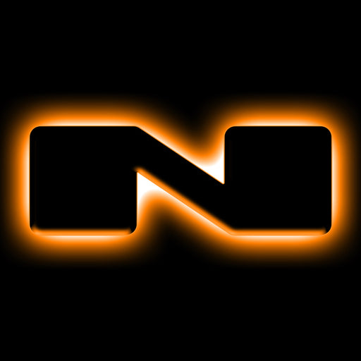 ORACLE Lighting Universal Illuminated LED Letter Badges - Matte Blk Surface Finish - N ORACLE Lighting Light Accessories and Wiring