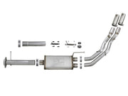 aFe Rebel Series 3in. to 2.5in. 409 SS C/B Exhaust 11-14 Ford F-150 V6-3.5L (tt) - Polished Tip aFe Catback