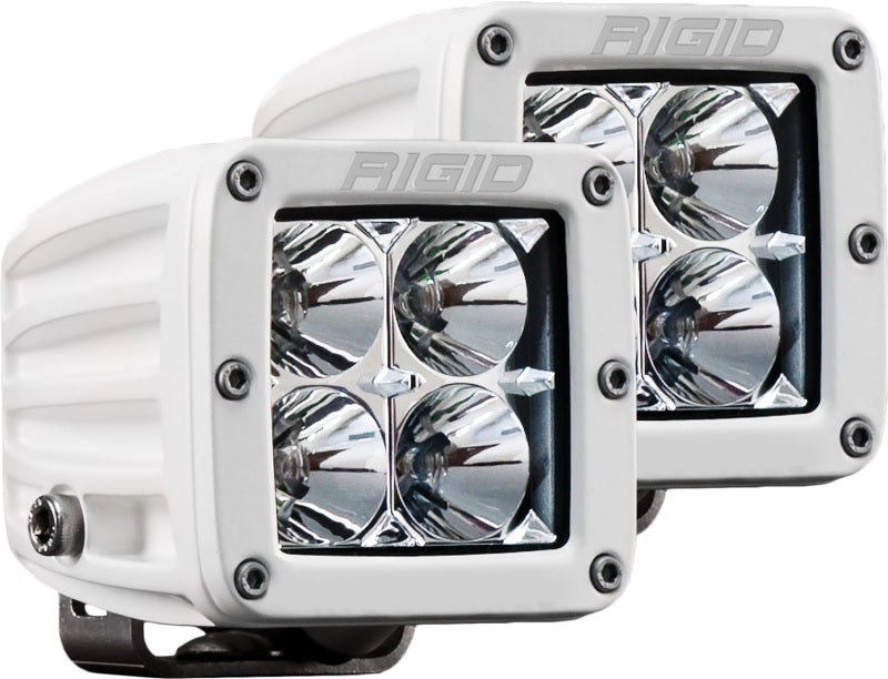 Rigid Industries Marine - Dually - Flood - Set of 2 Rigid Industries Light Bars & Cubes