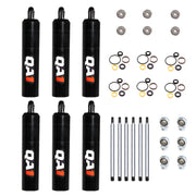 QA1 12.00 Stud/T-Bar V-None Dry Shock Large Steel 8.63 - 6 Pack QA1 Shocks and Struts