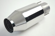Gibson Marine Bullet Muffler (Pair) Transom Mount - 4in Inlet/11in Length - Stainless Gibson Muffler