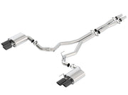 Borla 2018 Ford Mustang GT (A/T / M/T) 3in ATAK Catback Exhaust w/o Valves w/ Black Chrome Tips Borla Catback