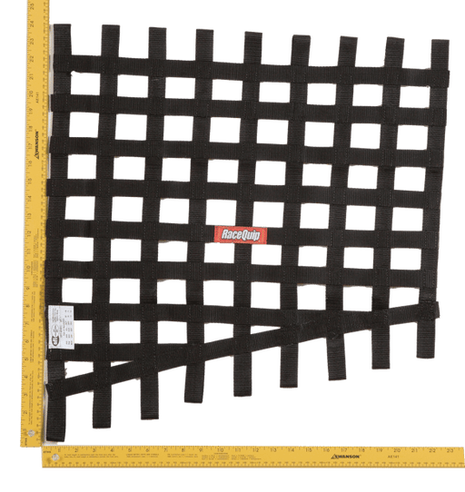 RaceQuip Ribbon Style Drag Race Window Net 729005RQP RACEQUIP Autoparts