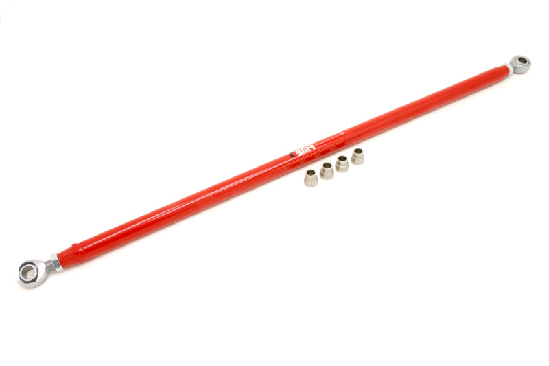 BMR 82-02 3rd Gen F-Body Chrome Moly Panhard Rod w/ Double Adj. Rod Ends - Red BMR Suspension Panhard Bars