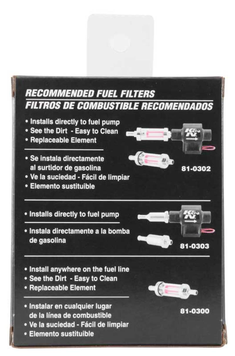 K&N Performance Electric Fuel Pump 1.5-4 PSI K&N Engineering Fuel Pumps