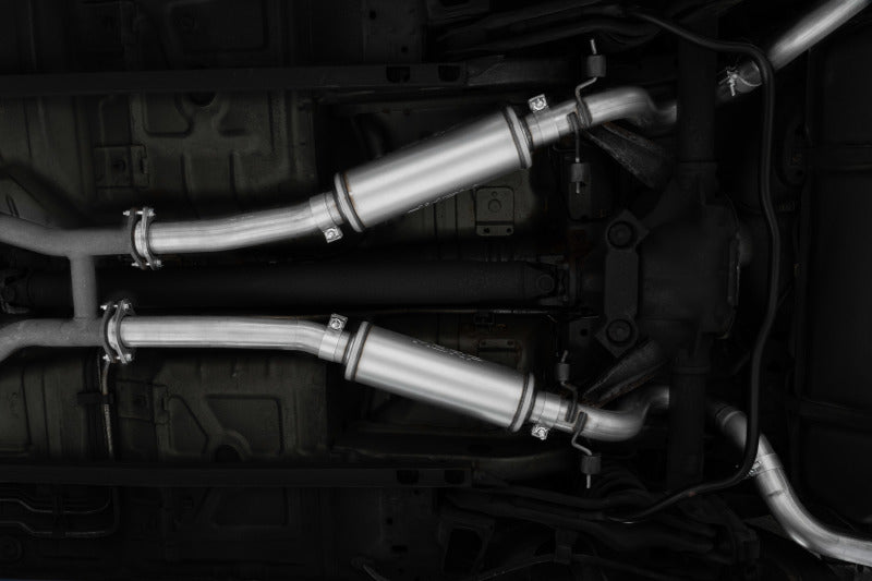 MBRP 99-04 Ford Mustang GT/Mach 1 2.5in Dual Split Rear AL Catback Exhaust w/ 3.5in Dual Wall Tips MBRP Catback