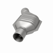 MagnaFlow Universal Catalytic Converter 2in Inlet/Outlet Angled Offset/Center Oval (California) Magnaflow Catalytic Converter Universal