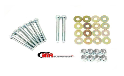 BMR 78-87 G-Body Control Arm Hardware Kit Rear Upper And Lower - Zinc plated BMR Suspension Control Arms