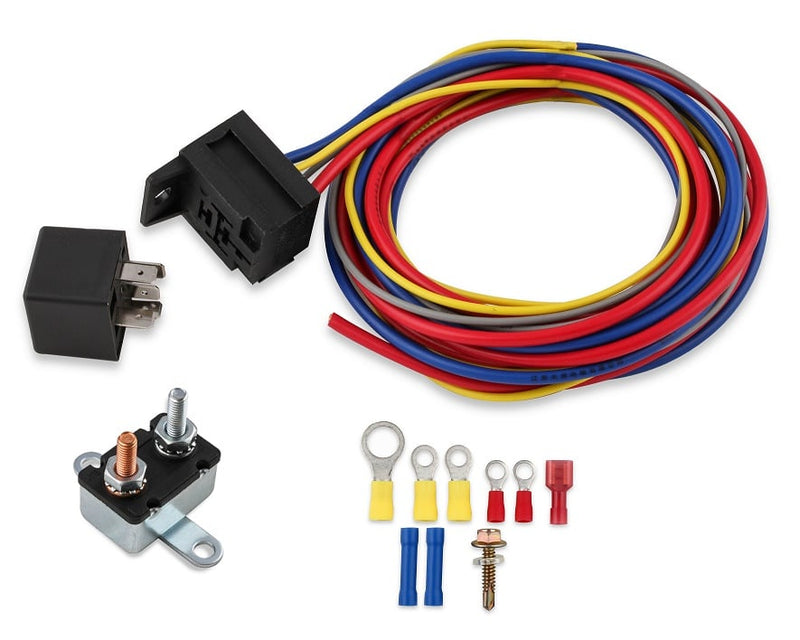 Electric Fuel Pump Harn./Relay Kit 30A MSD Autoparts