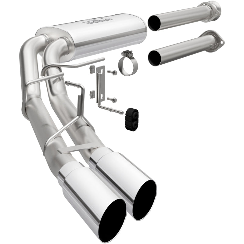 Magnaflow 15-21 Ford F-150 Street Series Cat-Back Performance Exhaust System- Polished Side Exit Magnaflow Catback