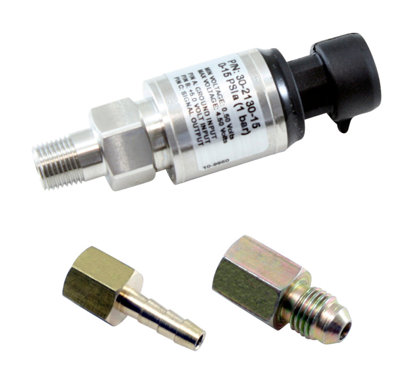 AEM 1 BAR MAP or 15 PSIA Stainless Steel Sensor Kit AEM Gauges