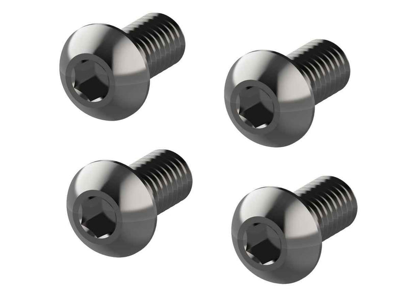 aFe POWER M6 x 1 x 12 Button Head Socket Screw (4 Pack) AFE POWER Autoparts