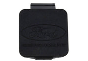 Ford Racing Rubber 2in Hitch Receiver Cover w/Ford Oval/Ford Performance Logo Ford Racing Spoilers