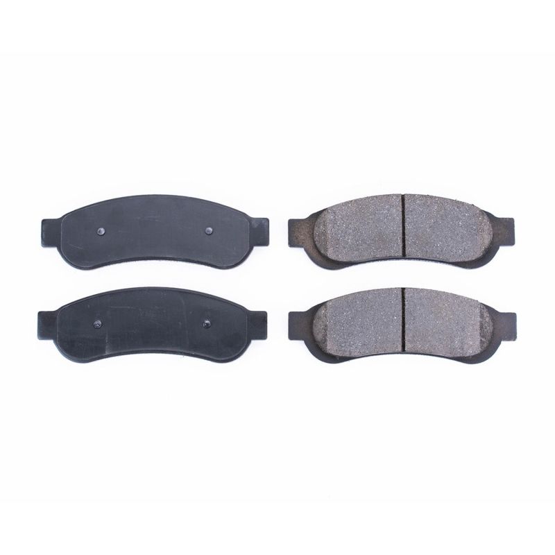 Power Stop 10-12 Ford F-250 Super Duty Rear Z16 Evolution Ceramic Brake Pads PowerStop Brake Pads - OE