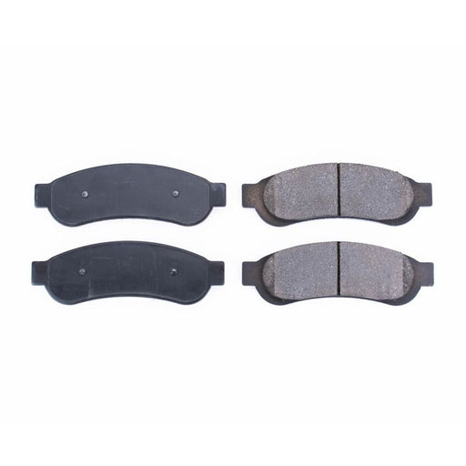 Power Stop 10-12 Ford F-250 Super Duty Rear Z16 Evolution Ceramic Brake Pads PowerStop Brake Pads - OE