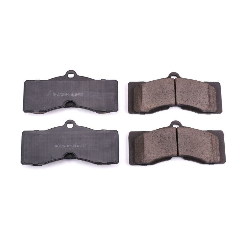 Power Stop 1969 Chevrolet Camaro Front or Rear Z16 Evolution Ceramic Brake Pads PowerStop Brake Pads - OE