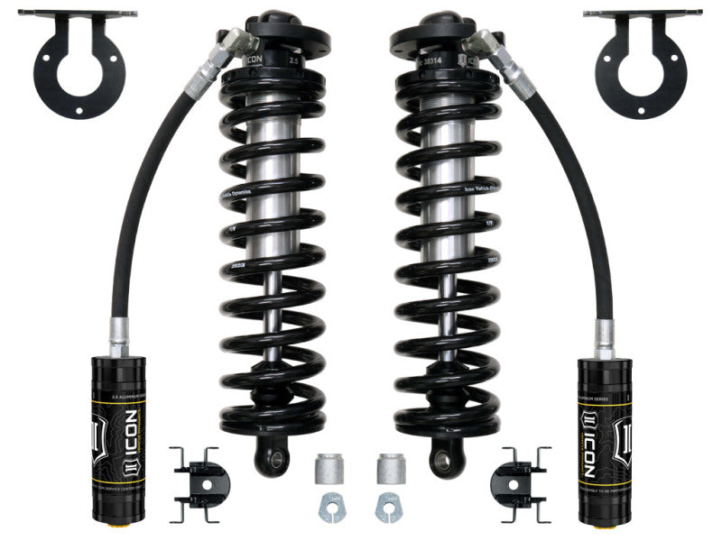 ICON 2005+ Ford F-250/F-350 Super Duty 4WD 2.5-3in 2.5 Series Shocks VS RR Bolt-In Conversion Kit ICON Coilover Components