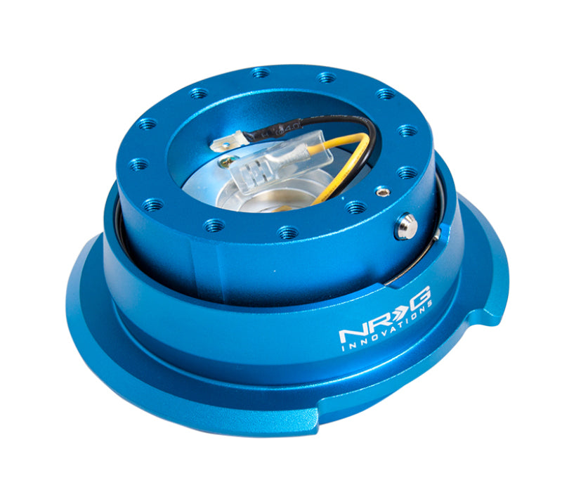 NRG Quick Release Kit Gen 2.8 - Blue / Blue Ring NRG Quick Release Adapters