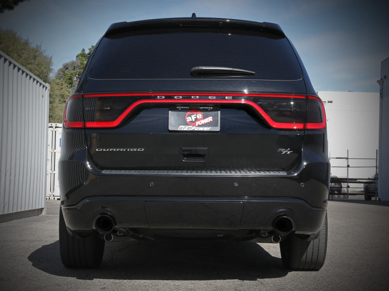 aFe 11-21 Dodge Durango V6-3.6L / V8-5.7L MACH Force-Xp 304 SS Cat-Back Exhaust System w/ Black Tip aFe Axle Back